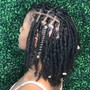 Retwist  w/Bantu knots