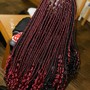 Large knotless Box Braids