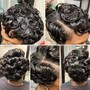 Virgin Relaxer and Style- for natural hair (no weave )