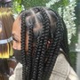 Medium Boho Knotless Braids