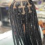 Small Medium Box Braids