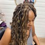 Knotless braids Bra length