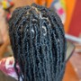 Individual Crochet Soft Locs (Med-18" hair provided)