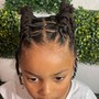 kids loc wash and basic style