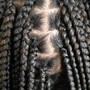 Individual Braids waist length