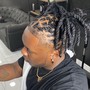 Twist Over Locs - Shoulder Length