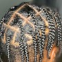 Small Single Men Braids/Two Strand Twist