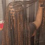 Large Knotless Box Braids