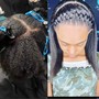 Kids sleek ponytail