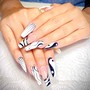 Funky Manicure (SOME NAILS DESIGN) to minimal nail art