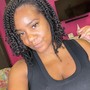 Box Braids for natural hair (no hair added)