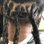 Locs Retwist/Half Head