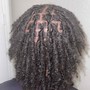 Retwist only with  wash and no style