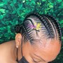 Small size Braided Ponytail