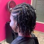 Natural hair No Hair added Cornrows