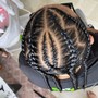 Men Box braids Natural  hair