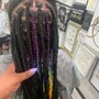 Medium Box Braids