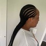 Sleek Braid Ponytail