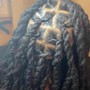 Shampoo Retwist w/ Loc Knot Bob