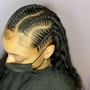 1 layer feedin braids