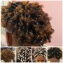 Short Crochet Braid (Curly Hair)