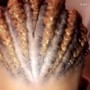 Feed-in braids