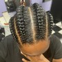 Half Head Braids