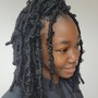 Faux Loc Half and Half