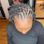 Loc retwist (mid back)