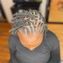 Loc retwist (mid back)