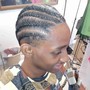 Dread Loc retwist maintenance shoulder length hair