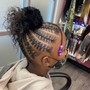 KID Braids and beads (no weave)