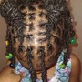 Feed in braids