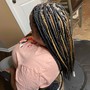 Small knotless or box braids