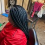 Small knotless or box braids