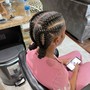 4 feedin stitch Braids