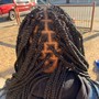 Cornrows with Design