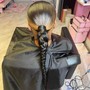 Slick Braided ponytail