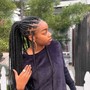 Medium Box Braids- mid back