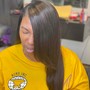 Sew in with leave out