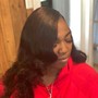 Sew in with leave out