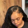 Sew in with leave out