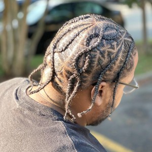 crazy braids designs for men