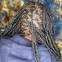 Jumbo knotless Braids