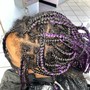 Small Knotless Braids