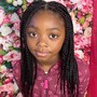 Kid’s  Medium Knotless braids