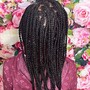 Kid’s  Medium Knotless braids