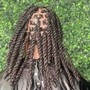 Two strand loc style