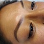 Powder brows under a year touch up