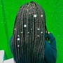 Medium Box Braids